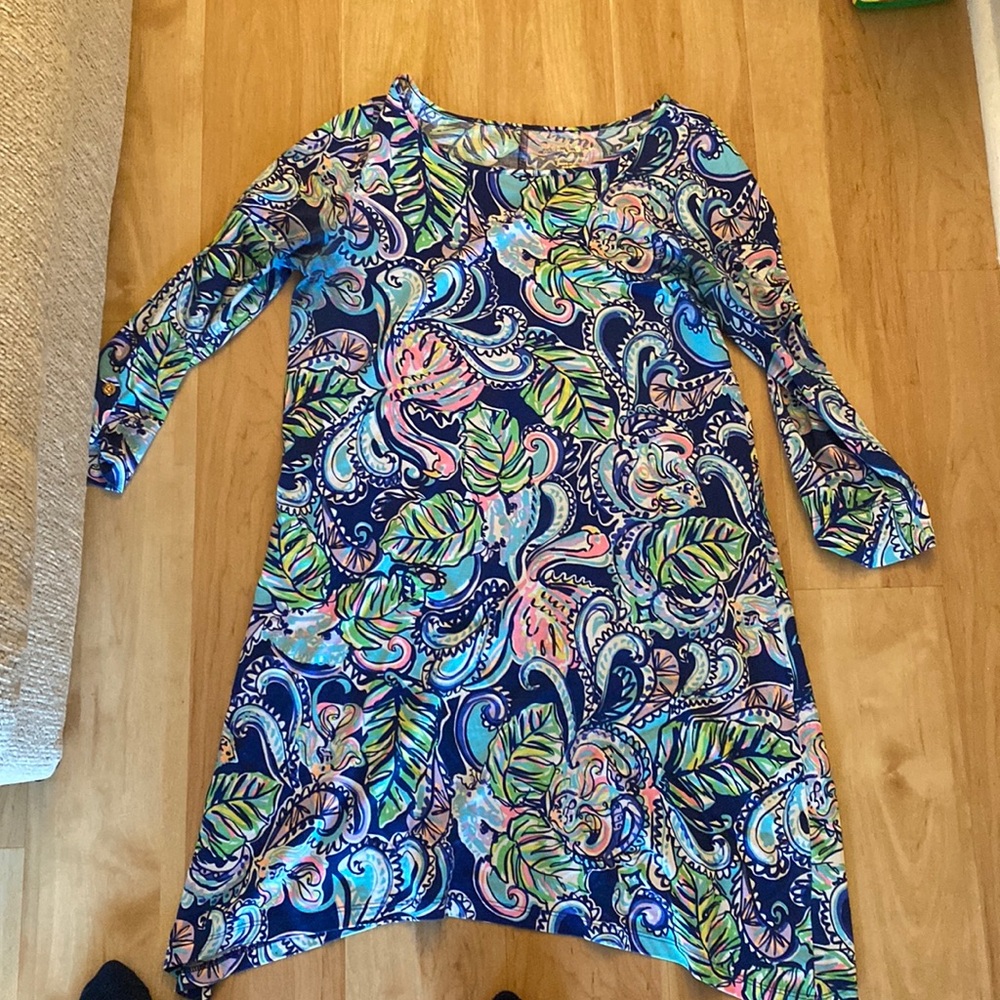 Lilly Pulitzer quarter sleeve dress